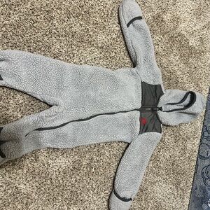 Snozu Gray and Black Kids Snowsuit